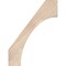 Ekena Millwork 3 1/2"W x 24"D x 32"H Westlake Smooth Knee Brace, Douglas Fir BRC04X24X32WTL00SDF - alternate 3